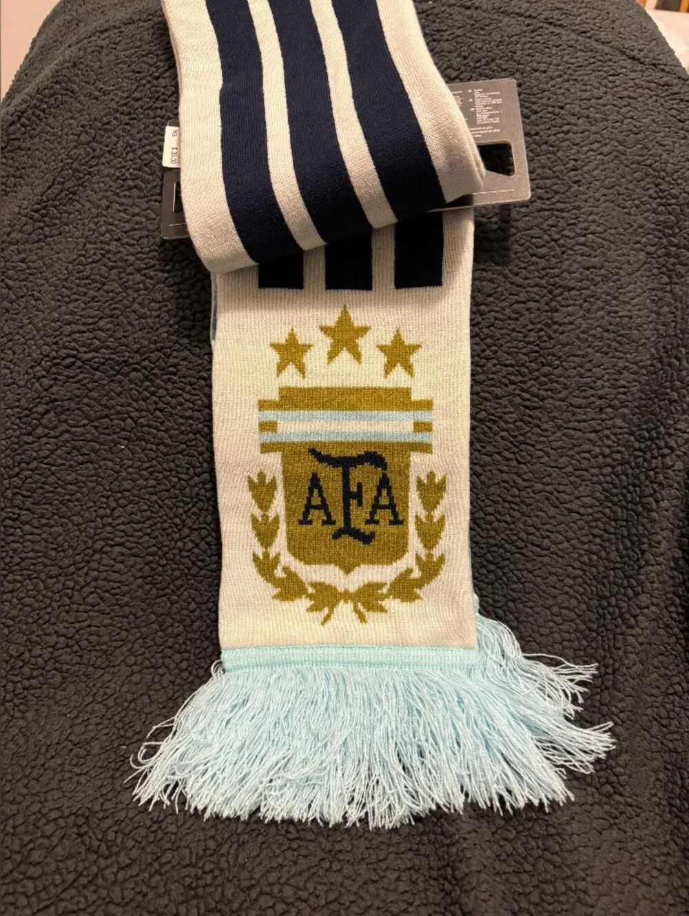 Oficial Adidas Argentina Logo Scarf